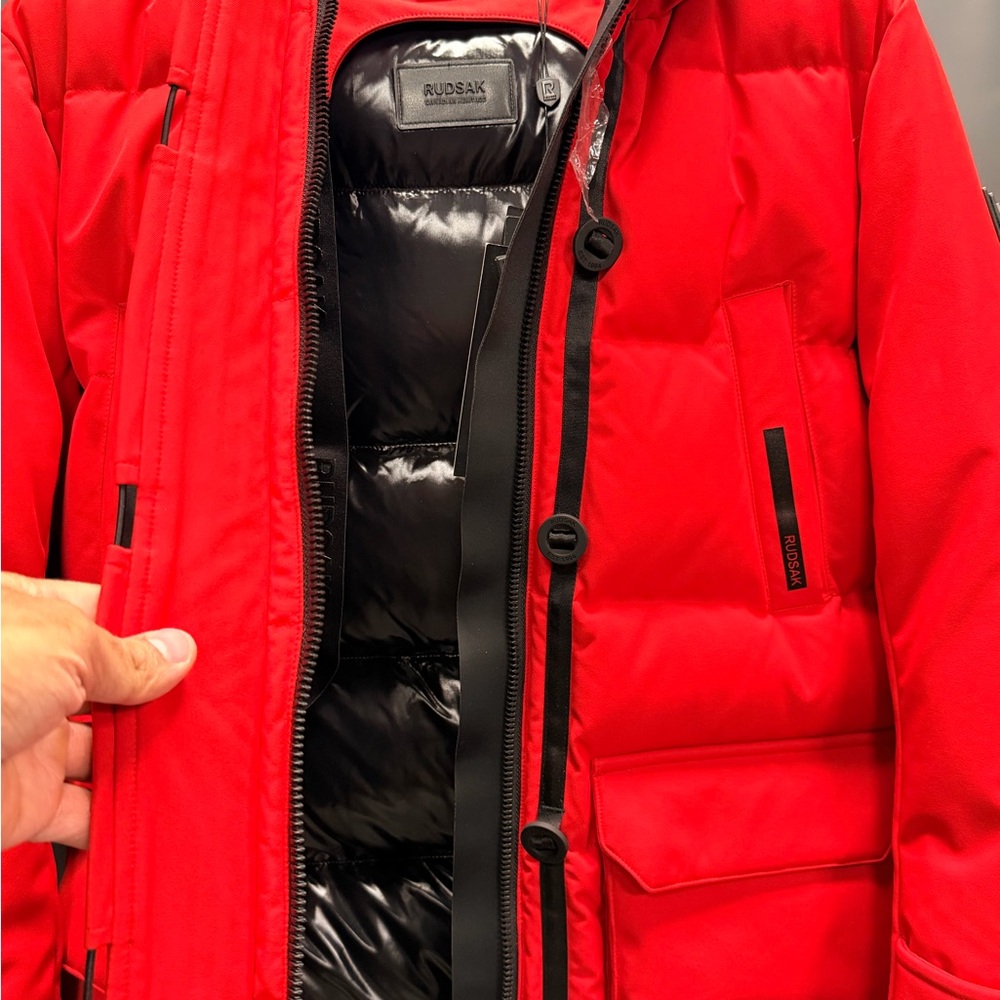 RUDSAK Vibrant Red Jacket - Picture 5 of 9